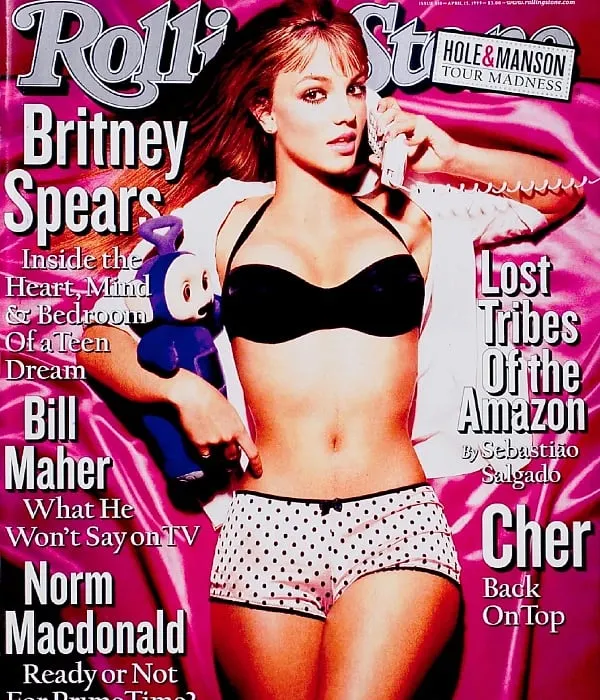 Britney Spears’ Rolling Stone cover from 1999 