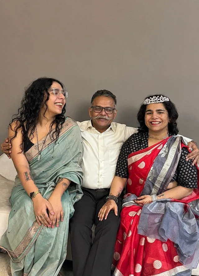 Dr. Sanjay Sharma shares a caring bond with his daughter Teya, who came out as a trans-woman 