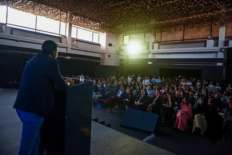 Sanjay Puri at the ID Symposium, Delhi 