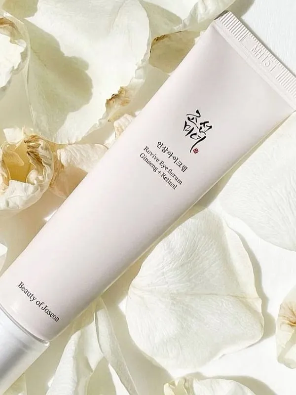 The Revive Eye Serum by Beauty of Joseon will help with textured skin under the eyes. To prevent stinging, do not apply it too close to the eyes. Image: @amazon.in 