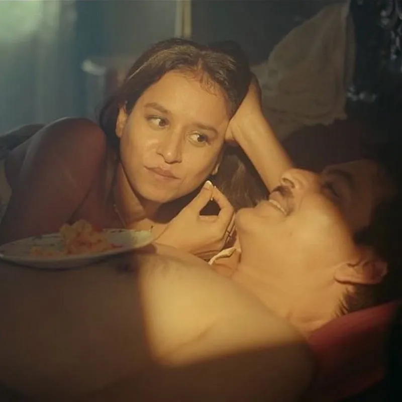 Tribhuvan’s portrayal in the series Tribhuvan Mishra CA Topper is complemented by the empowering depiction of his female patrons, who take charge of their pleasure and express their desires in bed Image: Instagram.com/manavkaul 