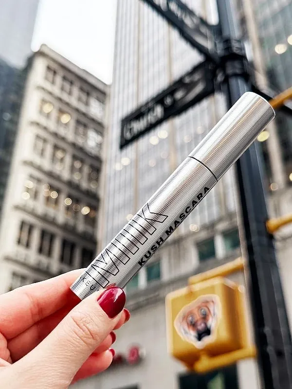 Packed with hemp-derived cannabis seed oil, this mascara builds volume while avoiding the usual chemical load. Image: Instagram.com/milkmakeup 