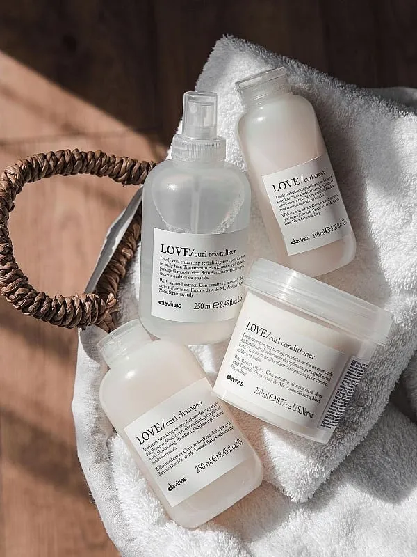 Davines Love Curl Enhancing Conditioner, packed with olive extract, boosts hydration, and adds shine. Image: Instagram.com/davinesindiaofficial 