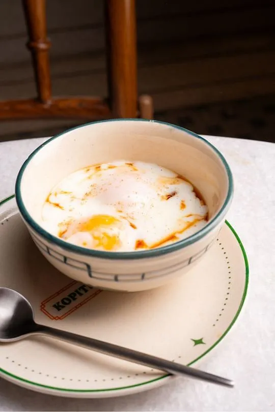 A bowl of Malaysian half-boiled eggs. Image: Kopitiam Lah 