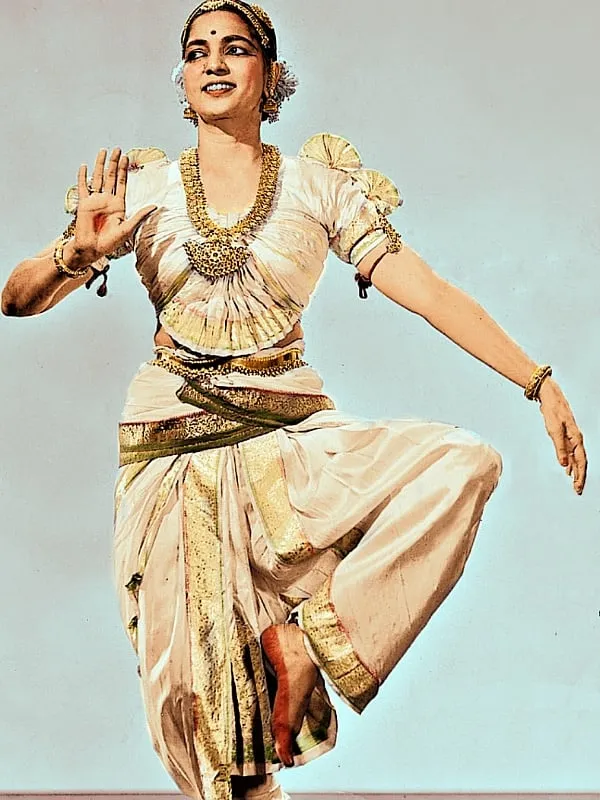Rukmini Devi Arundale, credited for reviving Bharatanatyam as a revered classical dance form and founded Kalakshetra. Image: sangeethas.wordpress.com 