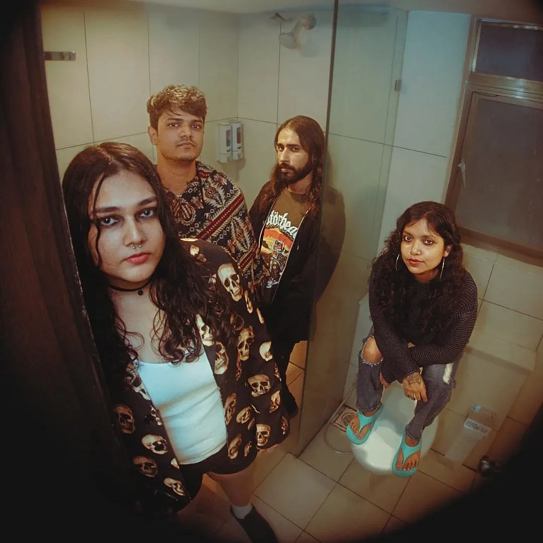 “I get to say this out loud: I have my audience, but they don’t own my art,” says Doel  (she/her). Image: Instagram.com/doel_riotgrrrlCredits: Aditya Ranga 