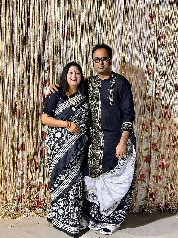 Mahua Ganguly is known to her 935,000 followers as Probase Ghorkonna (“homemaker in a foreign land” in Bengali). Image: Mahua Ganguly 