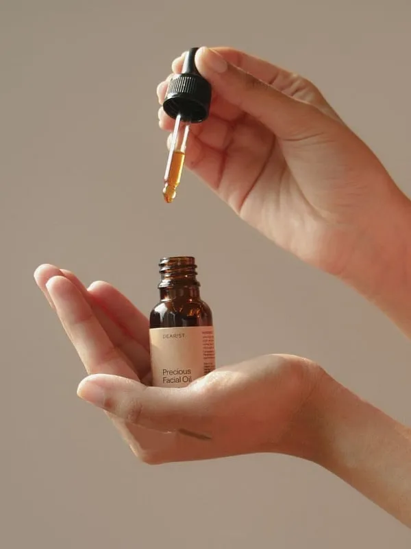 The tiny bottle is packed with a high concentration of pure Kashmiri saffron oil (40 per cent). Image: Instagram.com/dearist 