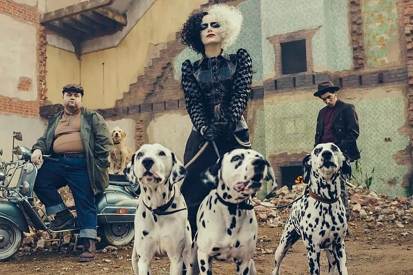 Emma Stone’s Cruella captivated audiences with her razor-sharp wit and impeccable personal style, proving that even an unrelatable villain can be thoroughly entertaining. Image: IMDB 