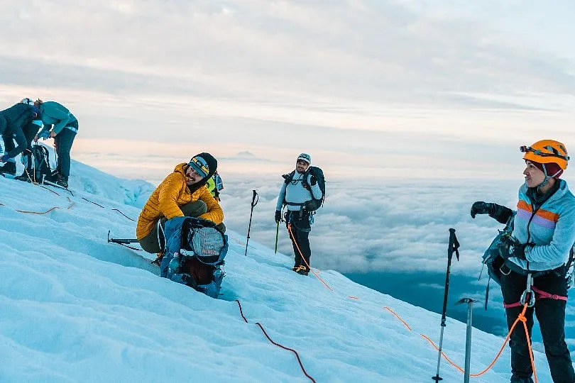 Mountain guide and sex educator Jack Bynum puts together itineraries for queer individuals which includes an 11-day “advanced backpacking course” in Alaska. Image: Sarina Pizala 