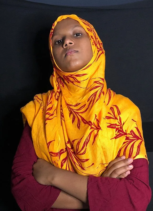 In her yet-to-be-released song, Mumbai rapper Saniya MQ, says, “Mera gaon, mera gaon, isko bachao, matt khao”. “The ‘gaon’ here is my country. With this, I also declare that I [a minority] am a part of it,” she explains. Image: Yourstory 