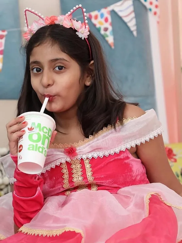 Indian tween creator Anantya Anand shares beauty and lifestyle content on Instagram. Image: Instagram.com/anantyaanand  