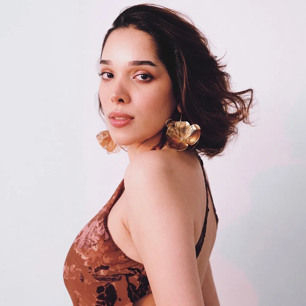 Beauty, in this context, is a paradox. The same transformations that help trans women feel like themselves are dismissed as “trickery” by a society that refuses to see their identity as authentic. Image: Lekha Rathnam, Trinetra for Zara 