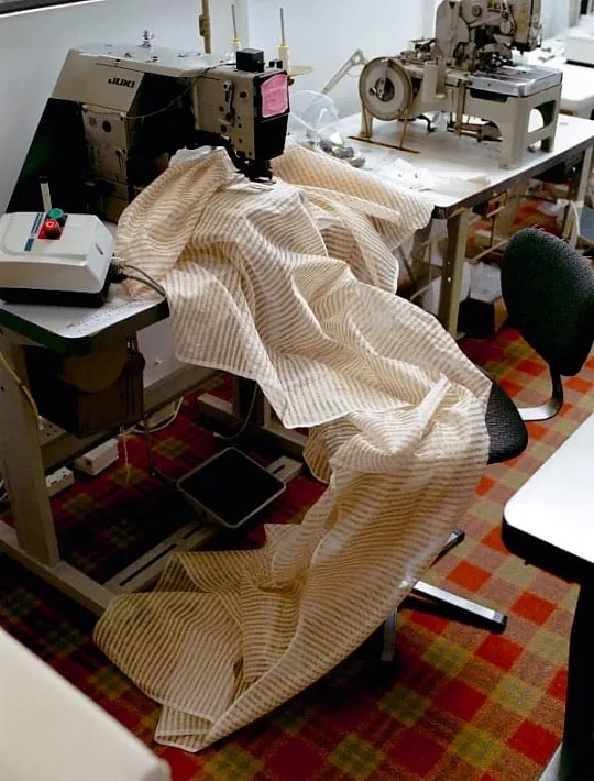 Approximately 15-20 ensembles incorporated Khadi, along with handwoven wools and silks such as Chanderi, muslin, raw silk, Muga, and Pashmina  