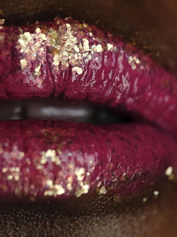 A snippet from an editorial make-up look created by Mitesh Rajani. Image: Instagram.com/miteshrajani  