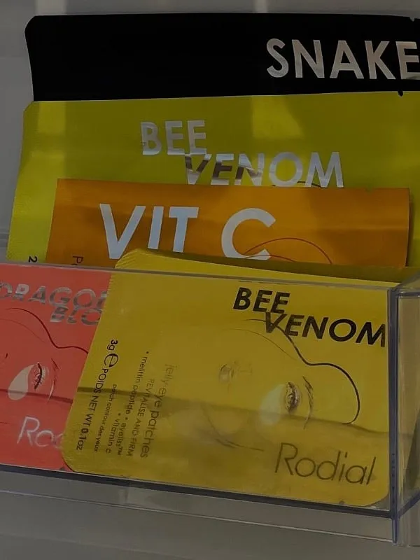 Beauty products from British beauty brand Rodial feature ingredients like bee venom, beeswax and viper venom peptides. Image: Instagram.com/rodialbeauty 