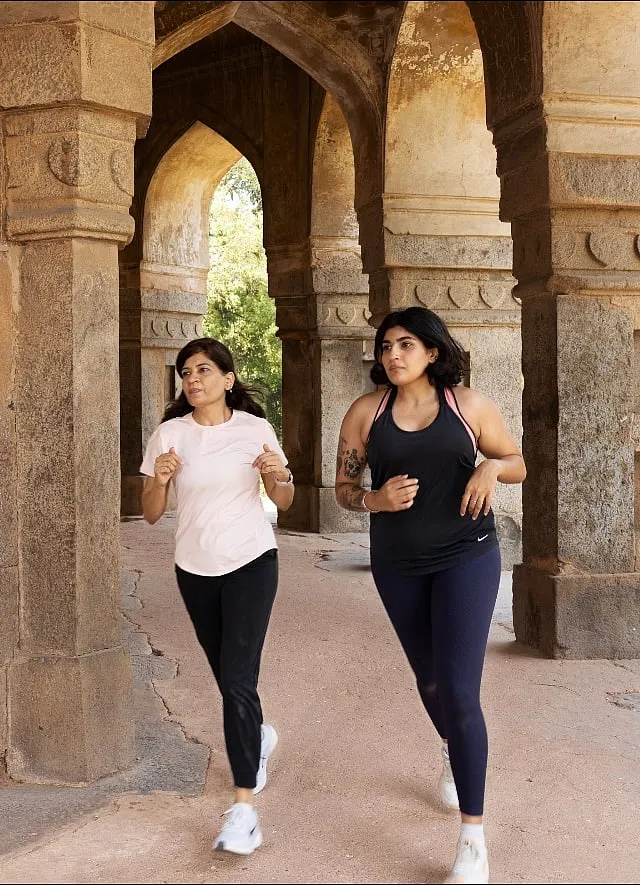“I think a natural, unspoken bond is formed when you run with another woman,” says Garima Dhamija. Image: Prarthna Singh 