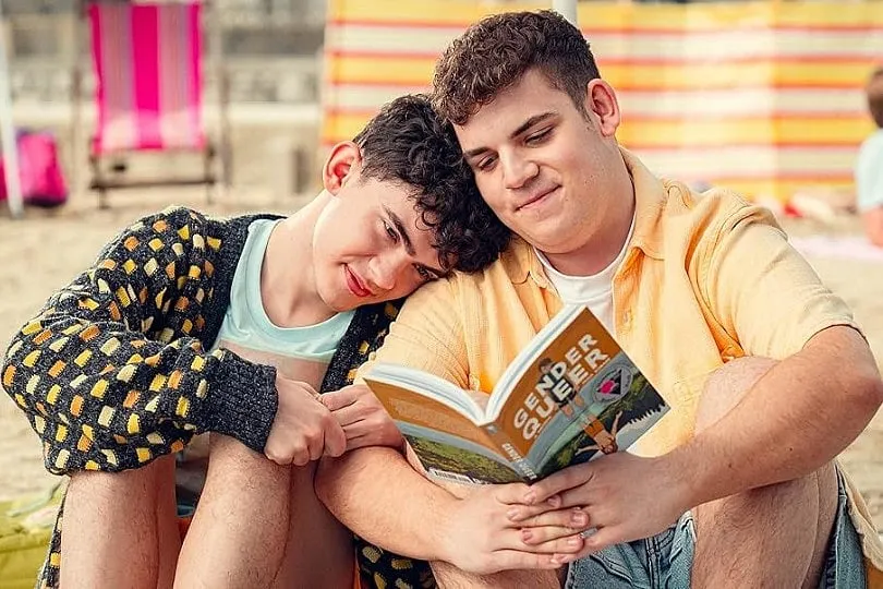Shows like 'Heartstopper' (2022), offered a rare but meaningful representation through one of its characters, Isaac. Image: IMDB 