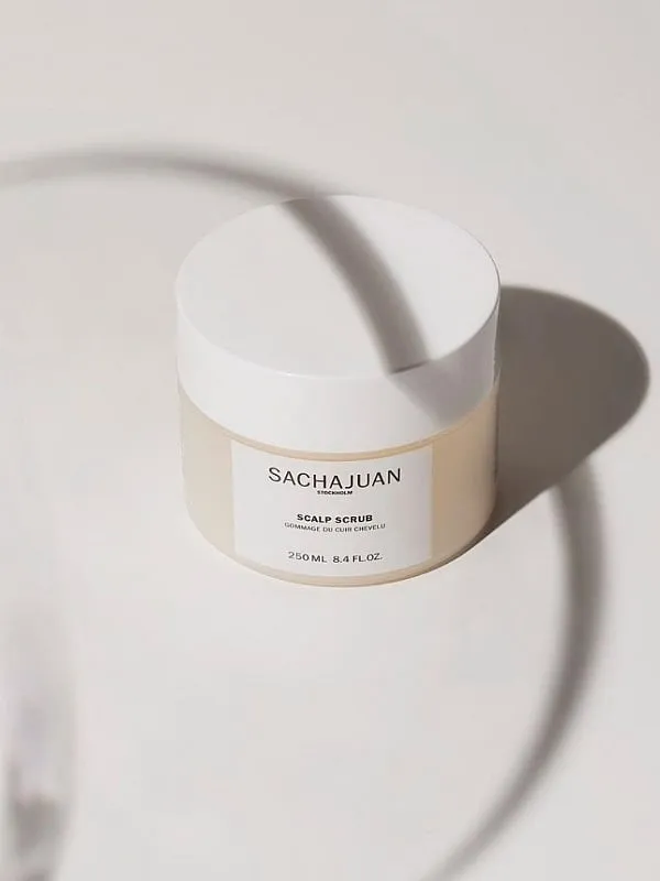 Sachajuan's scalp scrub contains citric acid, making it an ideal choice for colour-treated hair. Image: Instagram.com/philipbbenelux 