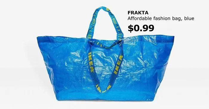 ikea balenciaga bag