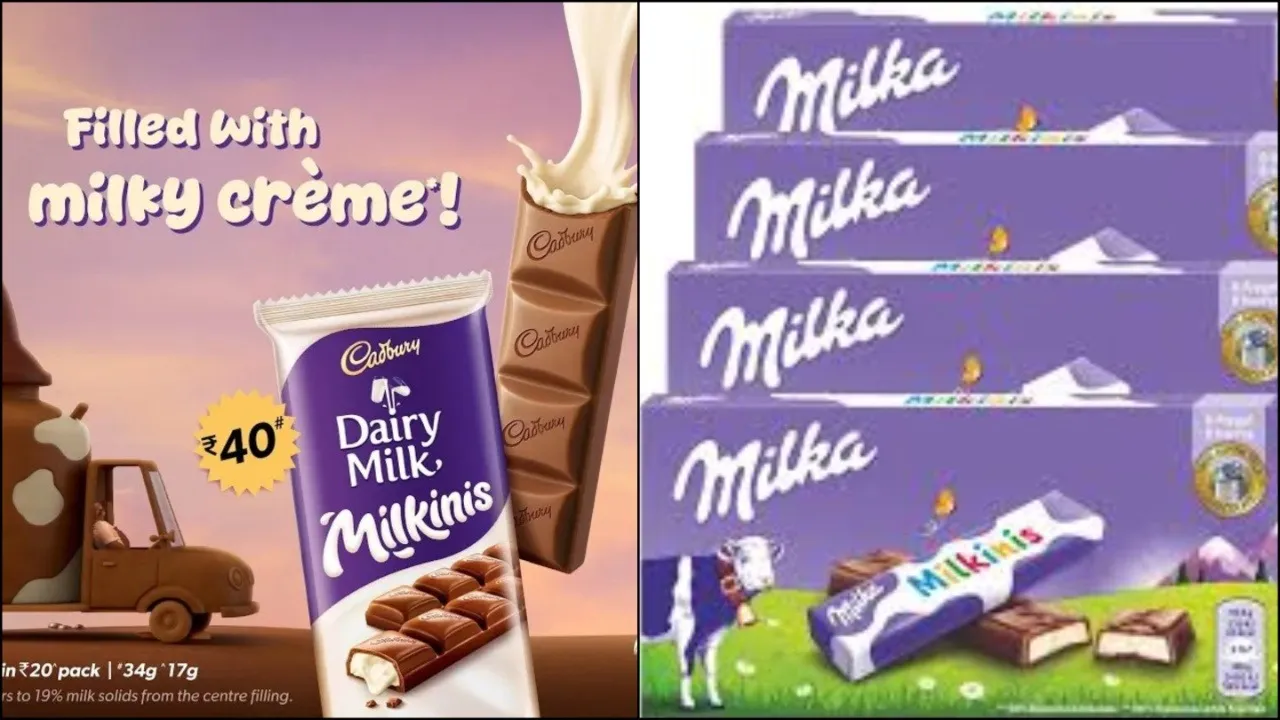 While the Cadbury Dairy Milk Milkinis is an India-only product launch, Milka Milkinis is a similar product by Cadbury's sister-brand Milka for its European market. To Indians, however, Milkinis is more of a throwback to the long-discontinued Cadbury Dairy Milk Wowie.
