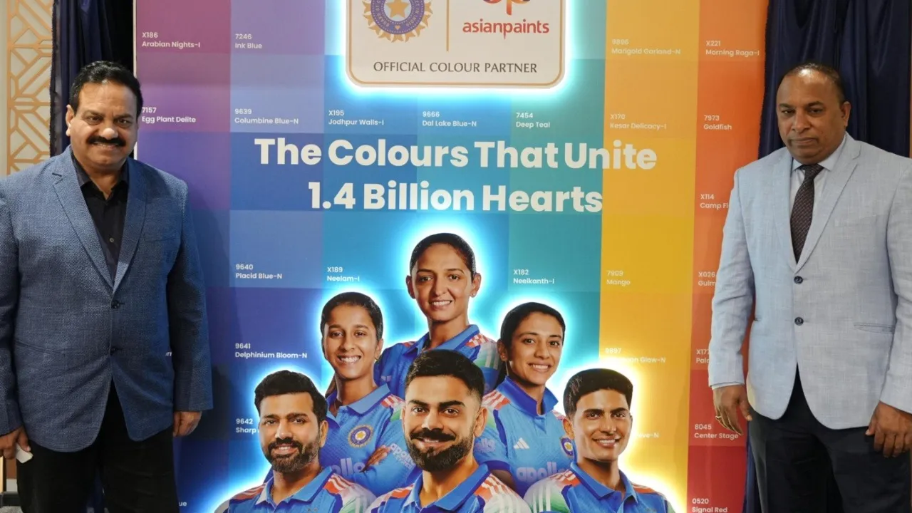 Walls to wickets: Asian Paints introduces Colour Cam IP to Indian cricket with BCCI