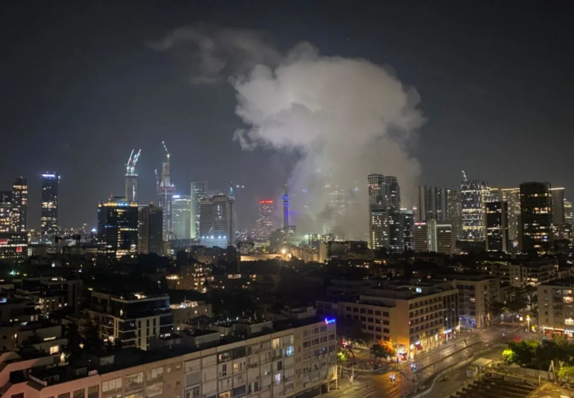 missile attack in israel  a