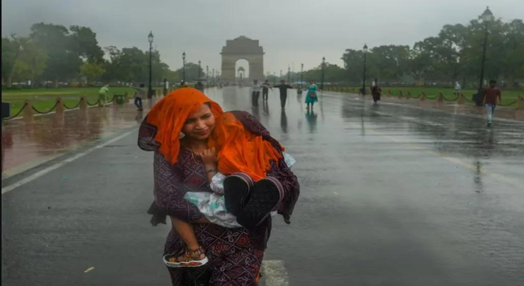 delhi rain