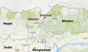 doklam map
