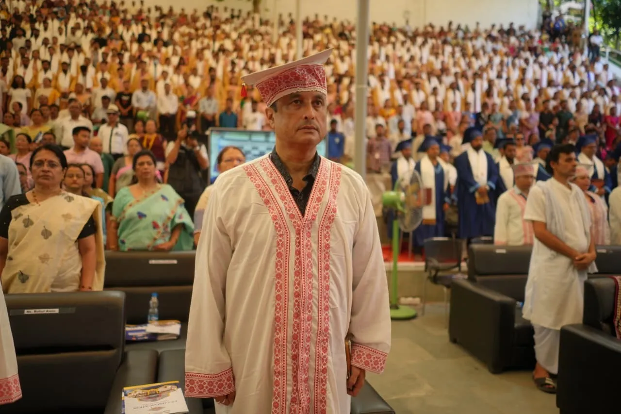 অসম ডাউন টাউন বিশ্ববিদ্যালয়ৰ দ্বাদশ সমাবৰ্তন সম্পন্ন