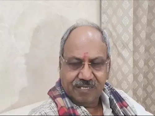 BJP MP Brijmohan Agrawal Letter