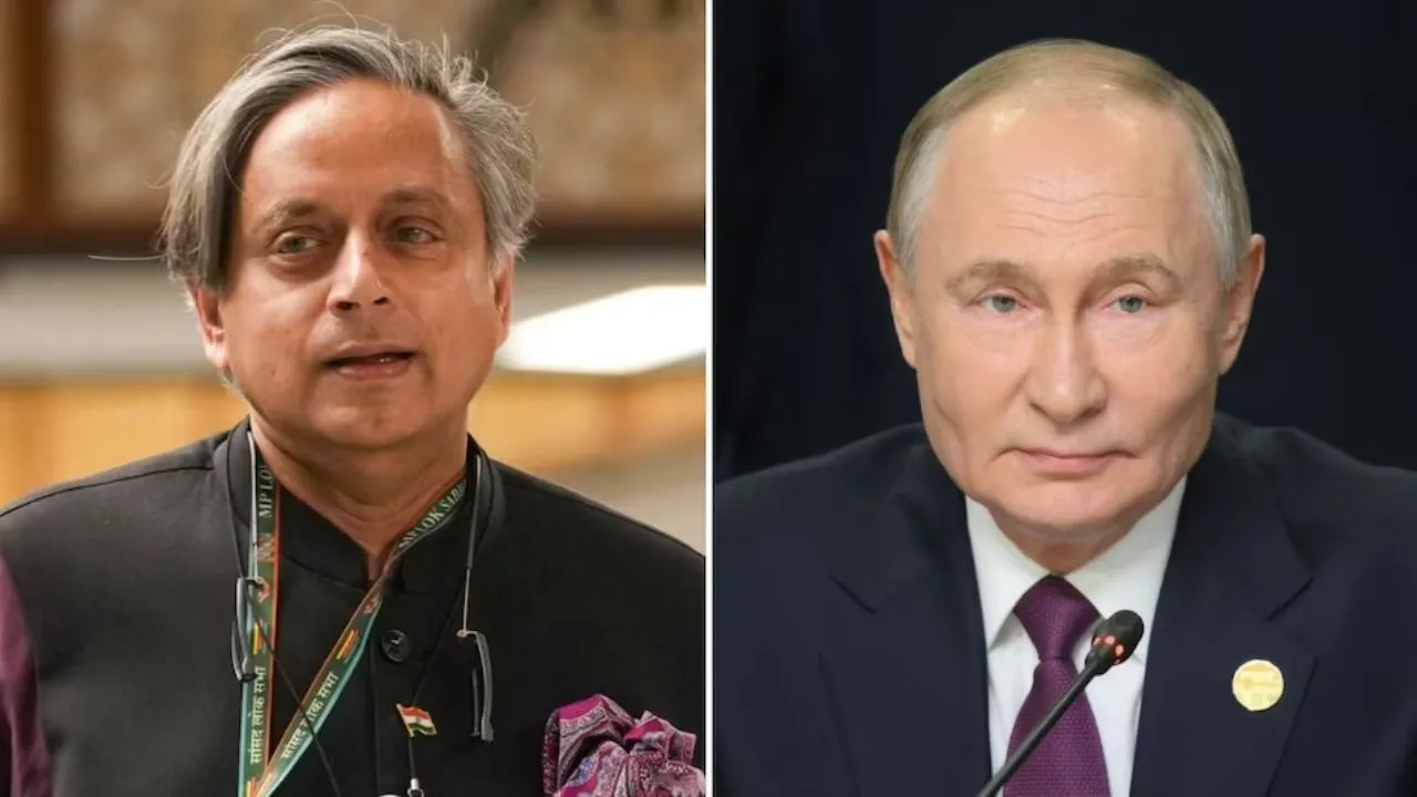 Russian President Vladimir Putin attend Dinner Rashtrapati Bhawan Shashi Tharoor Invited