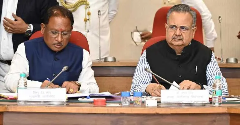 Raman Singh And Vishnudev Sai