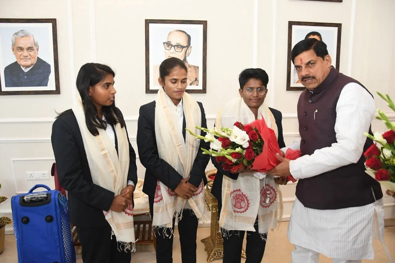 CM Mohan Yadav blind cricketer