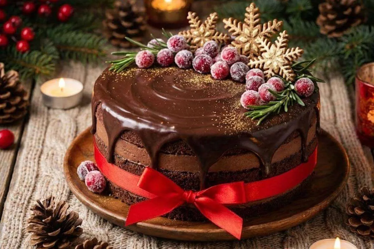 Christmas Special Chocolate Cake