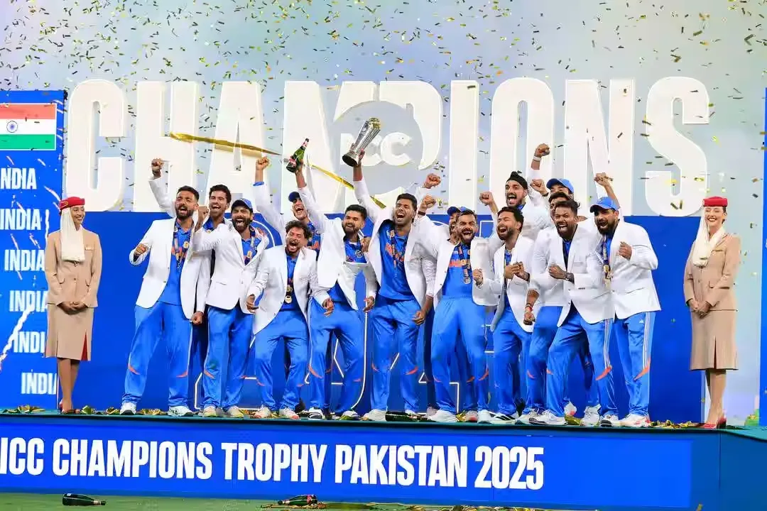 icc champios trophy 2025 india win
