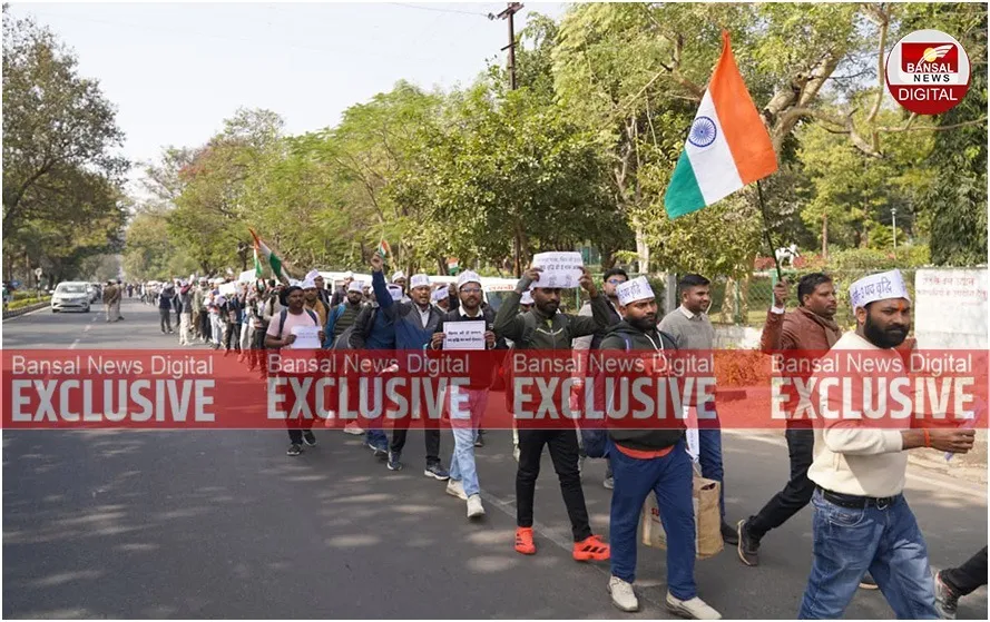 Bhopal Teachers Protest