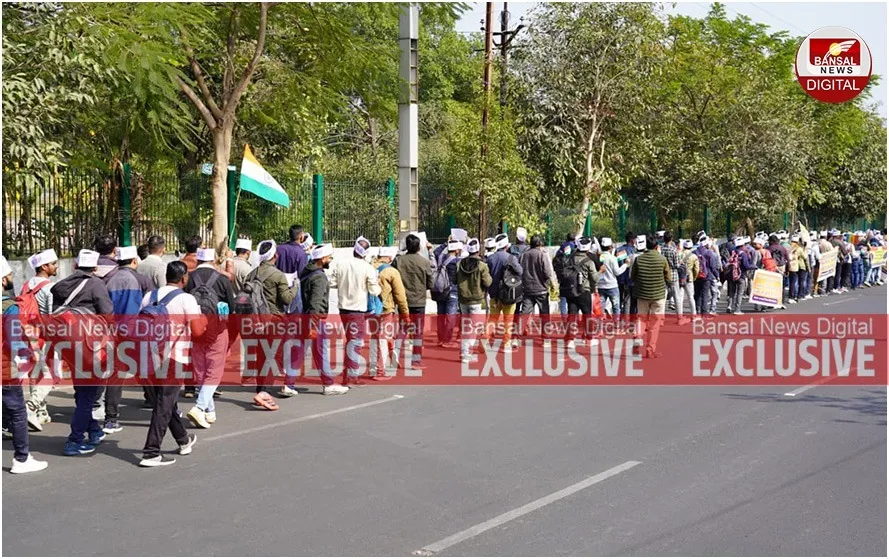 Bhopal Teachers Protest