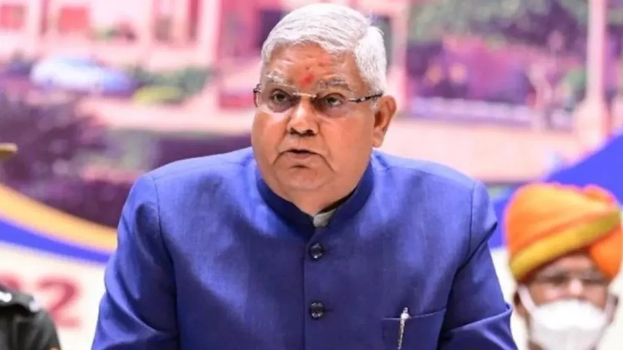 Former vice president Jagdeep Dhankar hospitlaised to AIIMS