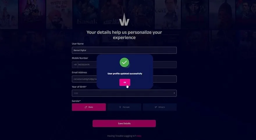 bansal news waves login process