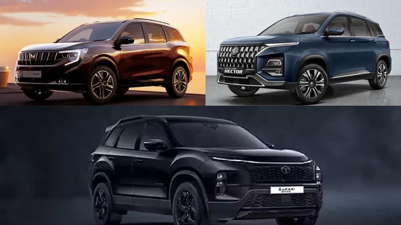 best-suv-under-15-lakh-xuv-7xo-vs-tata-safari-vs-mg-hector hindi news zxc