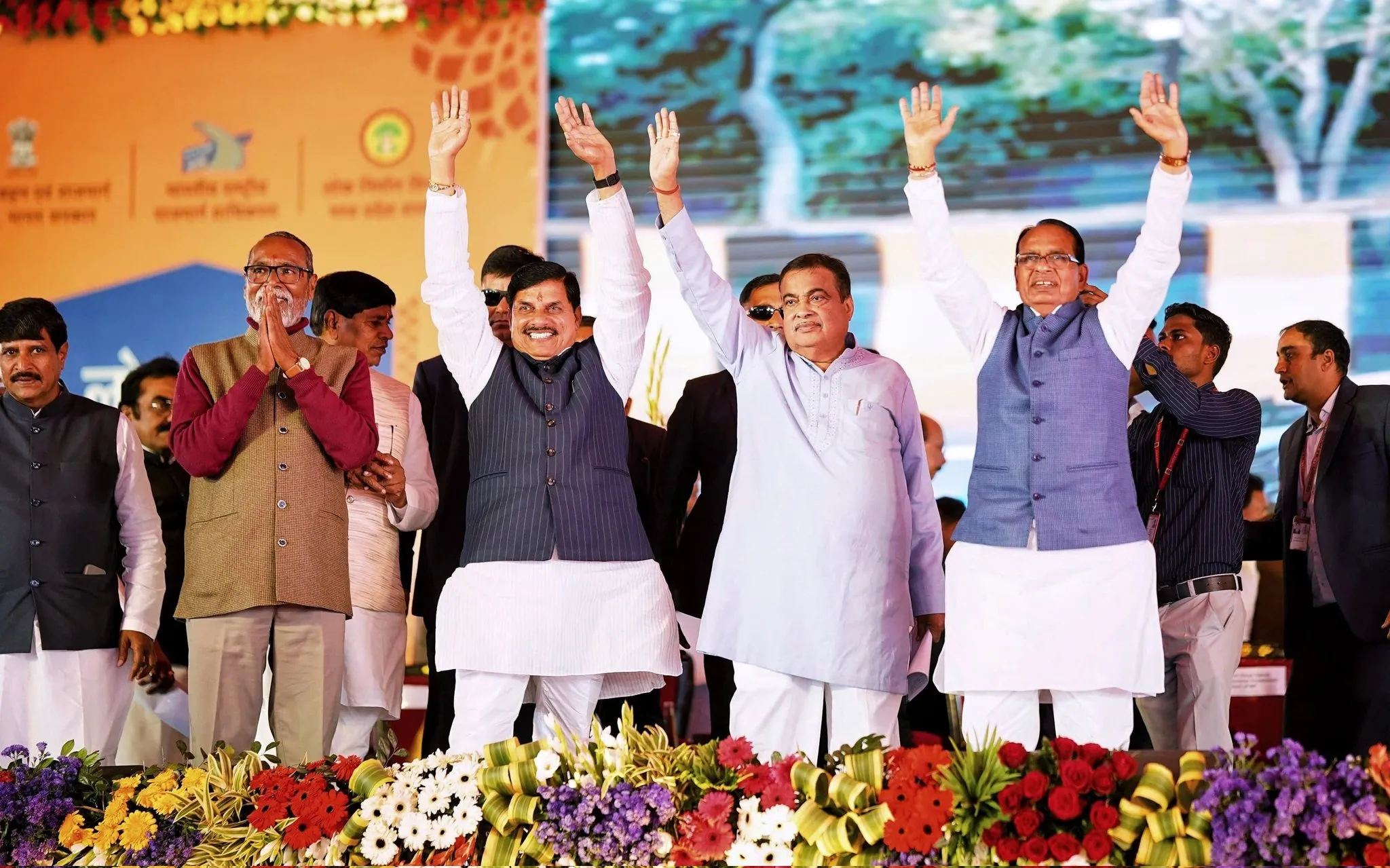 MP 8 NH Project Driving Training Centers Inaugurated