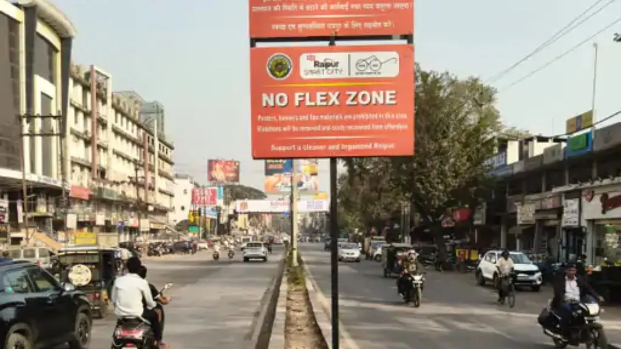 Raipur No Flex Zone Roads (2)