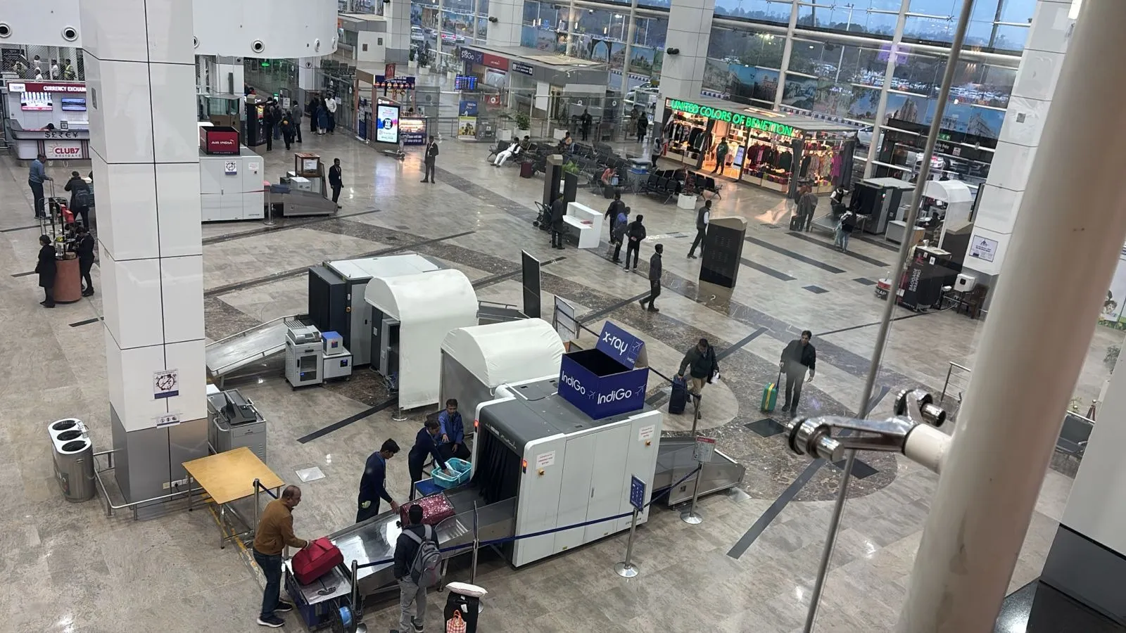 Bhopal Airport Checking