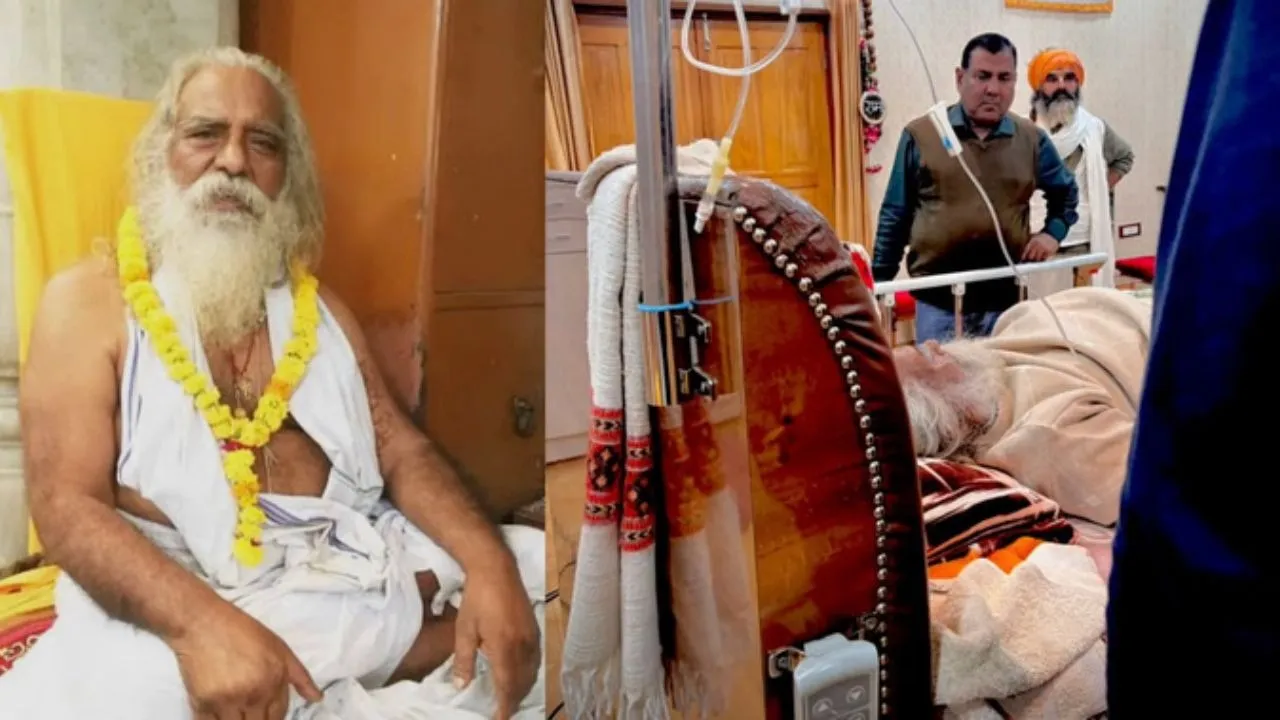 mahant Nritya Gopal Das hospitalised medanta