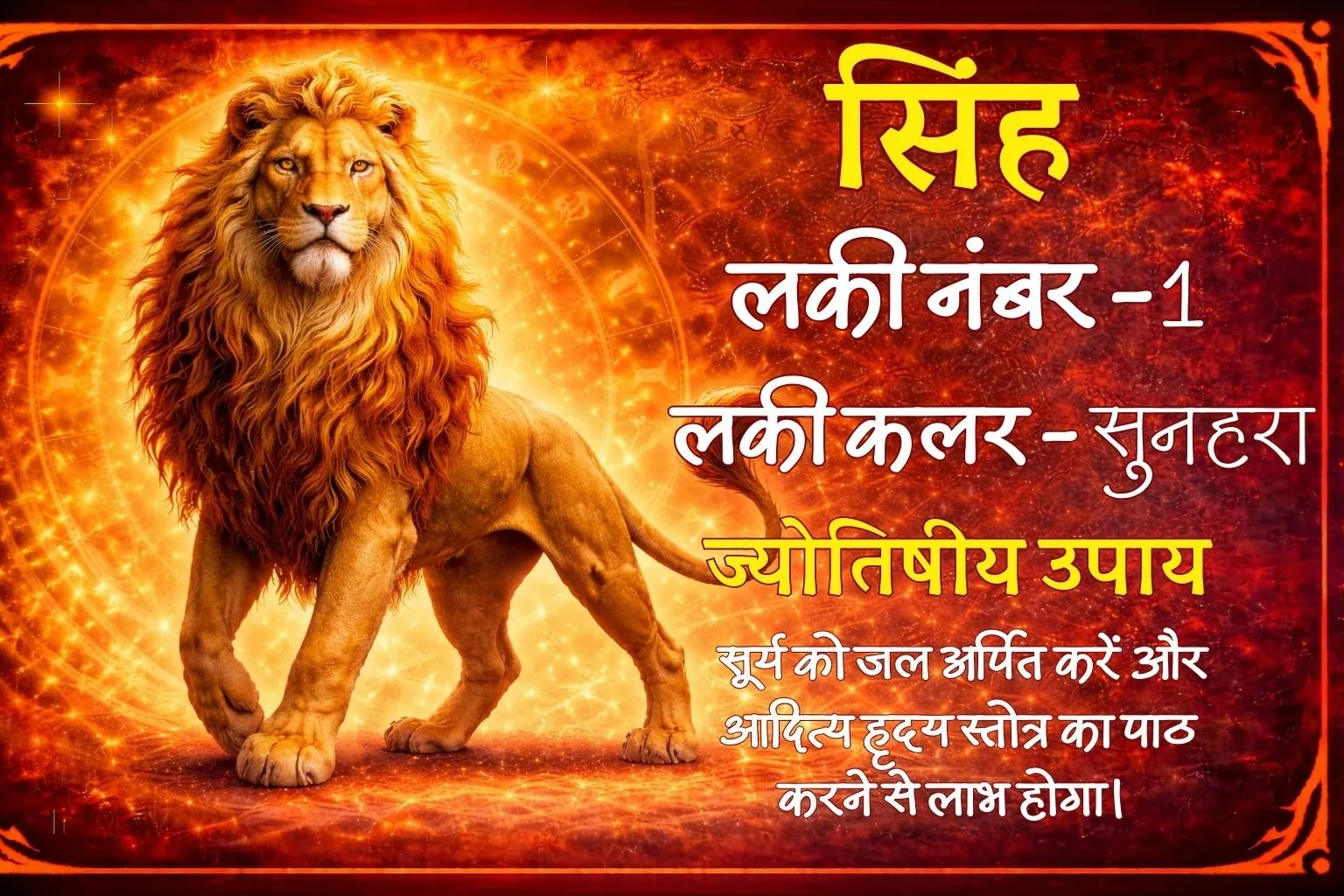 aaj ka rashifal singh rashi