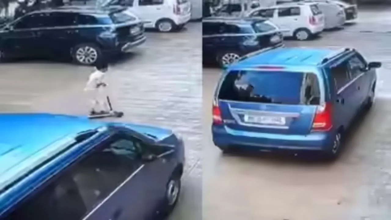 Pun e Speeding car crushes 5 year old tp death  (1)