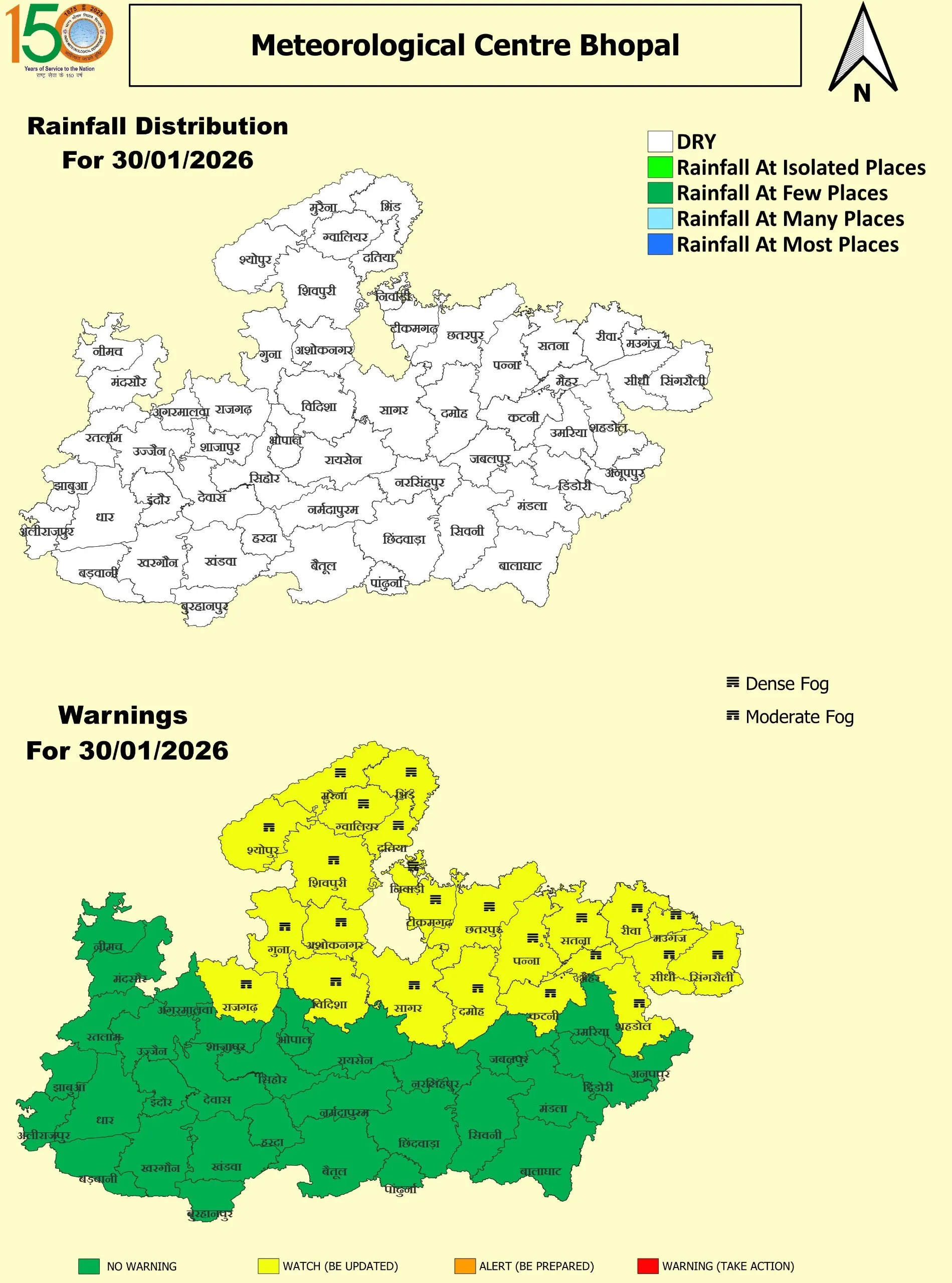30 January 2026 MP MAP