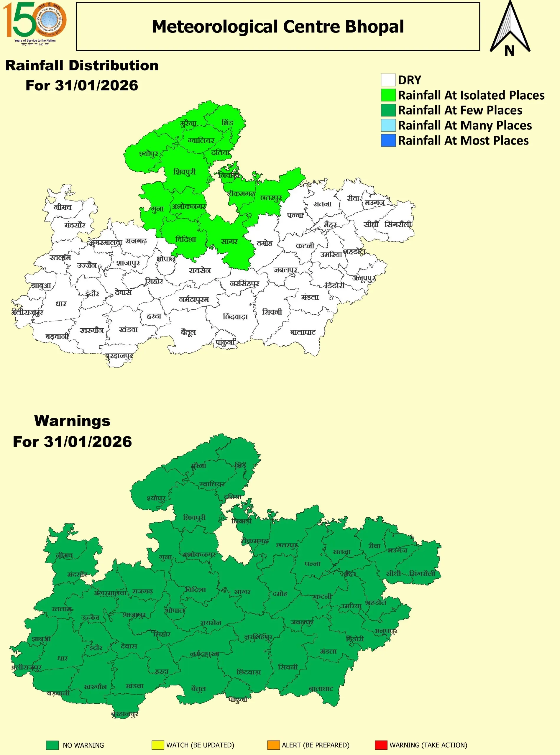 31 January 2026 MP MAP