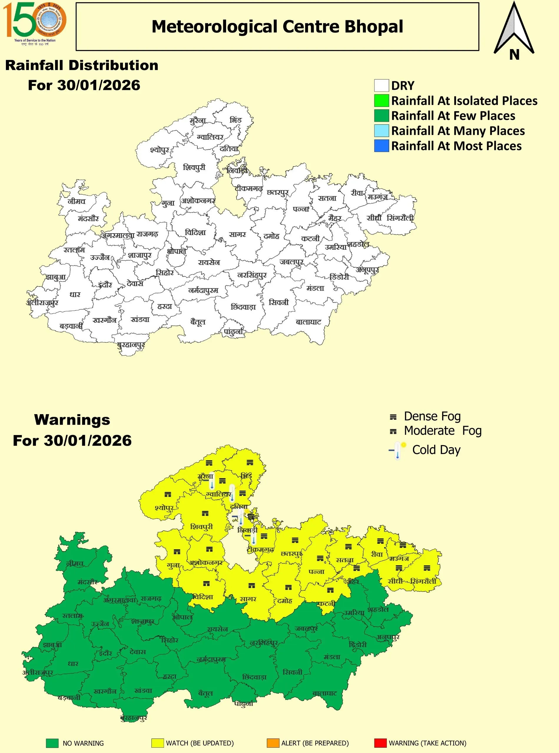 30 January 2026 MP MAP